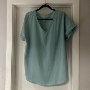 Mint Green Blouse XL